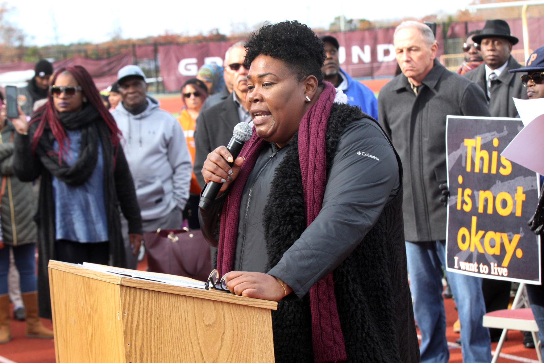 Pleasantville peace march